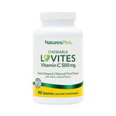 NaturesPlus, Chewable Lovites, Vitamin C, Natural Fruit, 500 Mg, 90 Tablets
